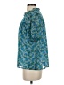 J.Crew 100% Polyester Blue Short Sleeve Blouse Size S - photo 5