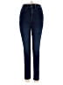Express Solid Blue Jeggings Size 4R - photo 1
