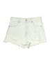 PacSun Ivory Denim Shorts Size S - photo 1