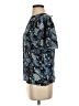 Ann Taylor LOFT Paisley Blue Short Sleeve Blouse Size S - photo 5