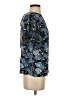 Ann Taylor LOFT Paisley Blue Short Sleeve Blouse Size S - photo 4