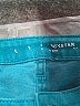Old Navy Color Block Teal Jeans Size 14 - photo 7