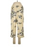 Unbranded Floral Ivory Casual Pants Size L - photo 1