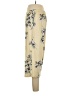 Unbranded Floral Ivory Casual Pants Size L - photo 5