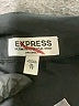 Express Black 3/4 Sleeve Button-Down Shirt Size XL - photo 7