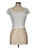Zara Silver Sleeveless T-Shirt Size L - photo 1