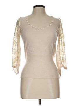 Knitted & Knotted 3/4 Sleeve Top (view 1)