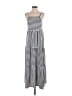 Shein Stripes Gray Casual Dress Size S - photo 1