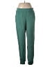 North Style Solid Green Active Pants Size M - photo 1