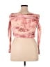 Dynamite Pink 3/4 Sleeve Blouse Size L - photo 2