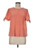 Ann Taylor LOFT Orange Short Sleeve Blouse Size M - photo 1