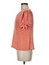Ann Taylor LOFT Orange Short Sleeve Blouse Size M - photo 5