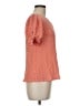 Ann Taylor LOFT Orange Short Sleeve Blouse Size M - photo 4