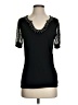 Cable & Gauge Black Short Sleeve Top Size S - photo 1