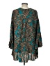 Umgee Teal 3/4 Sleeve Blouse Size L - photo 2
