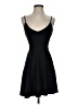 Unbranded Solid Black Cocktail Dress Size XS (estimated) - photo 1
