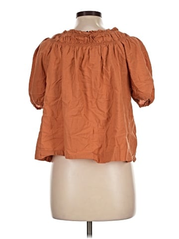 Free Assembly Short Sleeve Blouse (view 2)