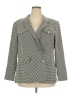 Lane Bryant Houndstooth Gray Blazer Size 22 - photo 1
