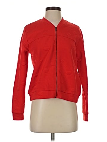 JAQUELINE de YONG Zip Up Hoodie (view 1)
