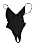 MATTE Collection Solid Black Swimsuit Top Size S - photo 1