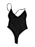 MATTE Collection Solid Black Swimsuit Top Size S - photo 2