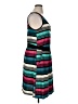 Torrid Stripes Teal Casual Dress Size 1X Plus (1) - photo 4