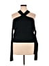Lulus Black Green Long Sleeve Top Size XL - photo 1