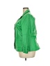 Metrostyle 100% Leather Green Jacket Size XXL (estimated) - photo 5
