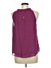 DAILYLOOK 100% Polyester Burgundy Sleeveless Blouse Size M - photo 2
