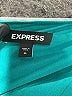 Express 100% Polyester Teal Long Sleeve Blouse Size XL - photo 7