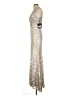 IEENA for Mac Duggal 100% Polyester Silver Cocktail Dress Size 2 - photo 5