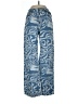 Shein Paisley Blue Jeans Size L - photo 1