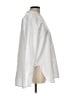 SPANX 100% Cotton Solid White Long Sleeve Blouse Size L - photo 4