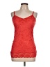 DressBarn 100% Polyester Red Tank Top Size L - photo 1