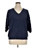 PREMISE Blue Pullover Sweater Size 1X - photo 1