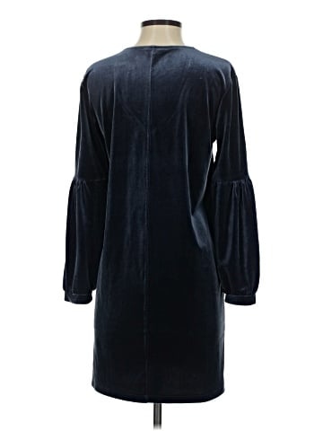 Madewell Velvet Balloon-Sleeve Dress (view 2)