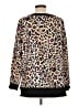 Sew in Love Animal Print Gold Pullover Sweater Size L - photo 2