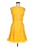 TJD 100% Polyester Yellow Cocktail Dress Size 6 - photo 1