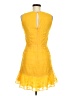 TJD 100% Polyester Yellow Cocktail Dress Size 6 - photo 2