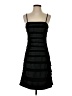 JS Collections Stripes Black Cocktail Dress Size 4 - photo 1
