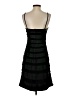 JS Collections Stripes Black Cocktail Dress Size 4 - photo 2