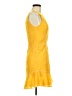 TJD 100% Polyester Yellow Cocktail Dress Size 6 - photo 4