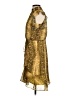 Sam Edelman 100% Polyester Animal Print Gold Cocktail Dress Size 4 - photo 5