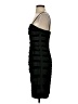 JS Collections Stripes Black Cocktail Dress Size 4 - photo 5