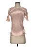 Bellerose Stripes Ivory Short Sleeve Turtleneck Size 2 - photo 1