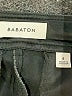Babaton 100% Polyurethane Metallic Black Shorts Size 6 - photo 3