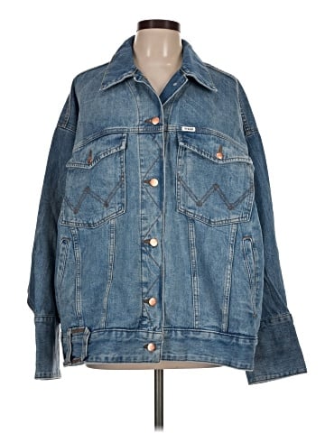 Wrangler x Staud Denim Jacket (view 1)