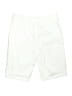 S5A Solid White Athletic Shorts Size 10 - photo 2
