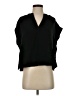 Old Navy 100% Cotton Black Short Sleeve Blouse Size S - photo 1