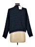 leo & ugo 100% Polyester Tweed Blue Jacket Size 10 (3) - photo 2